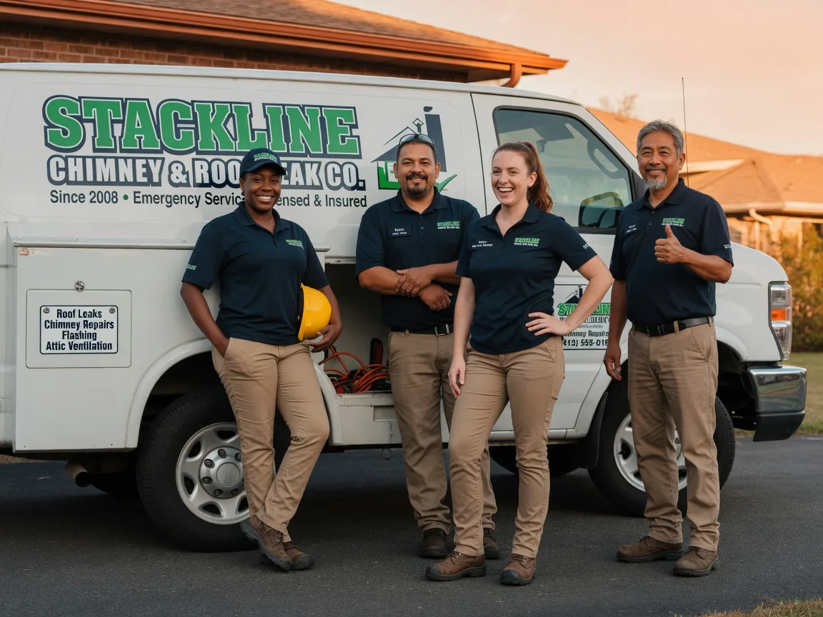 Chimney flashing repair company in Danbury, NE